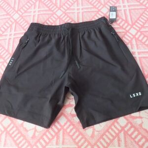 LSKD Rep 7” Performance Shorts Size Small black $65.00 (29x7) NWT